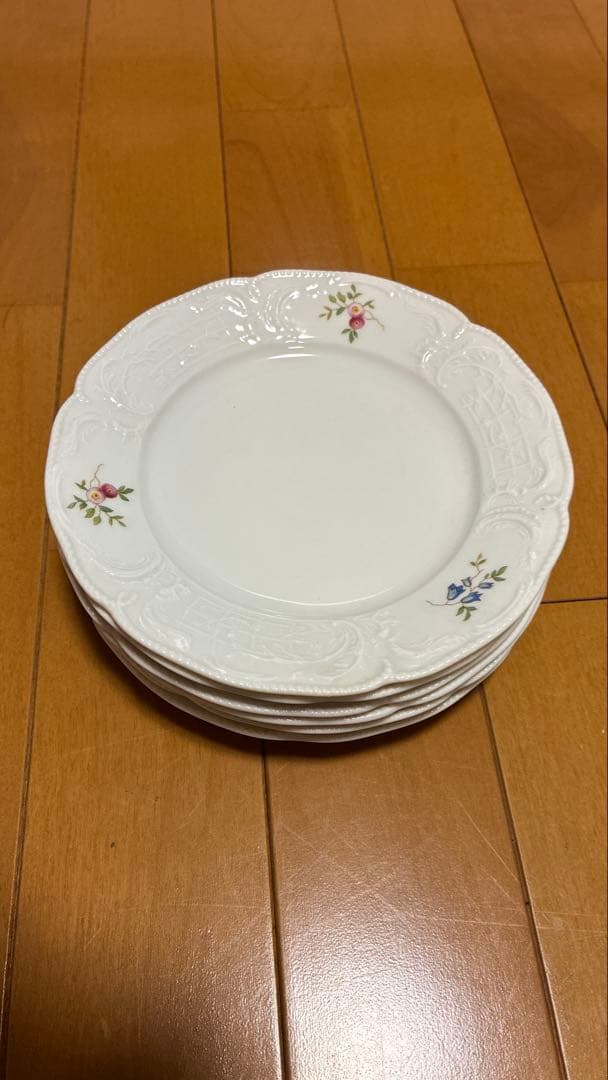 ローゼンタール ケーキ皿 クラシックローズ アンティーク6枚