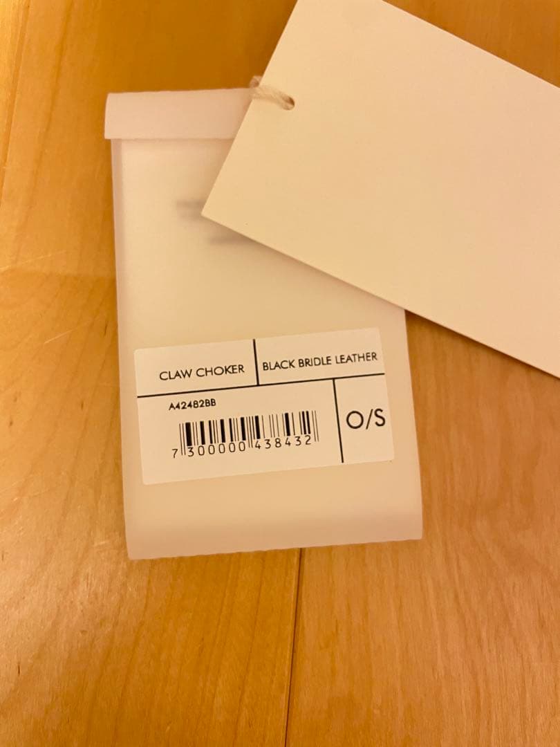 our legacy claw choker 深水光太着用