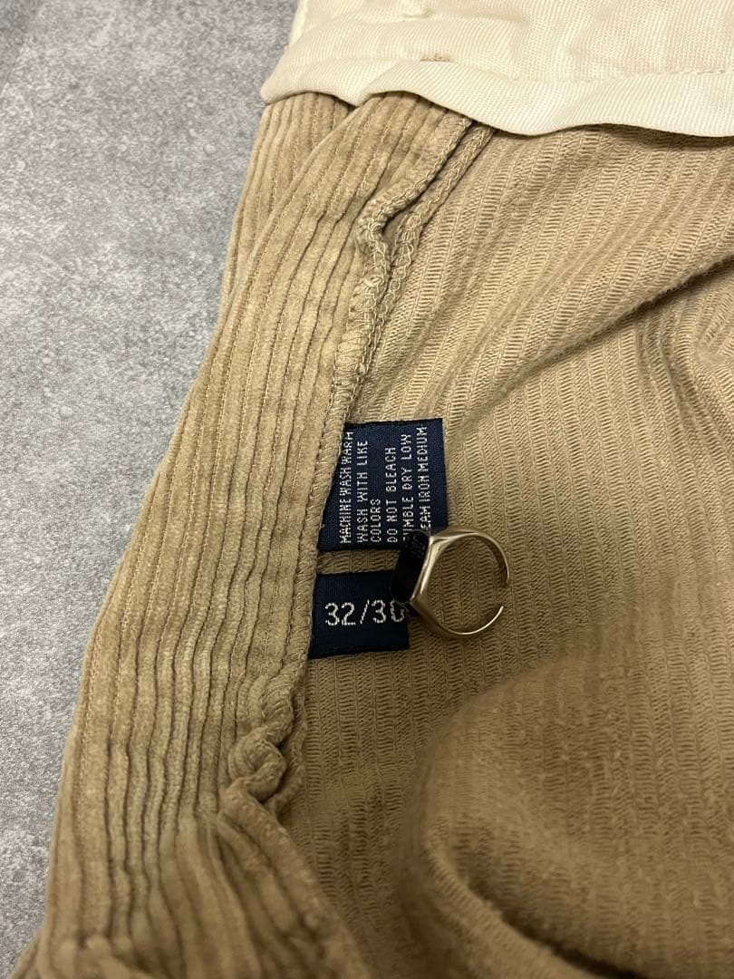 名品90s Polo by Ralph Lauren タックコーデュロイパンツ