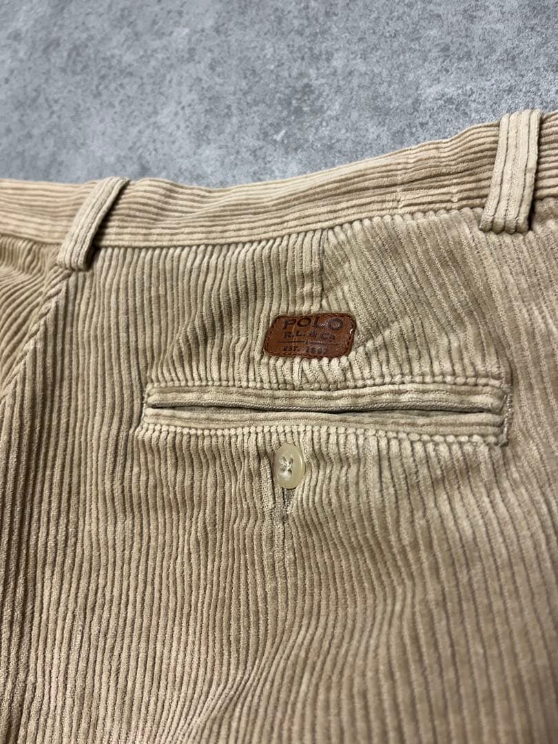 名品90s Polo by Ralph Lauren タックコーデュロイパンツ