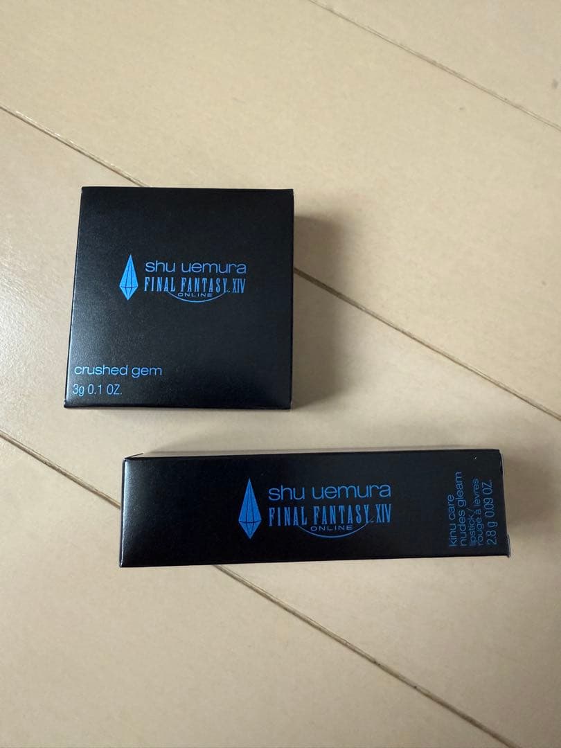 ファイナルファンタジー シュウウエムラ クラッシュドジェム（ピンク）リップセット