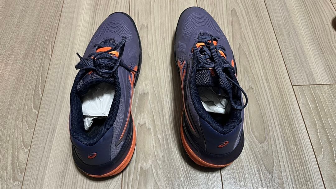 [美品]ASICS テニスシューズ GEL-RESOLUTION X WIDE