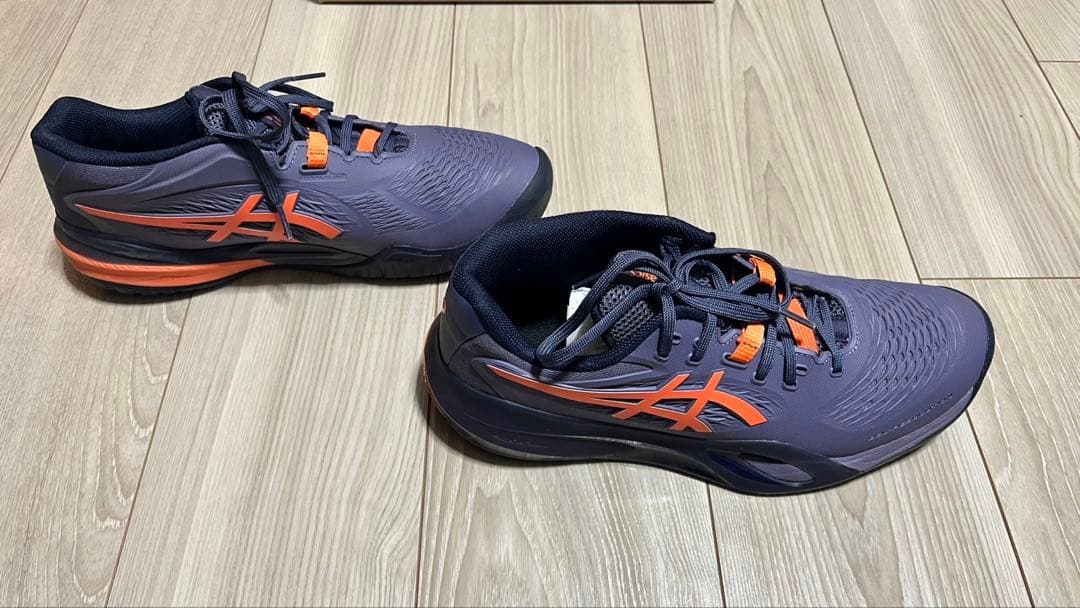 [美品]ASICS テニスシューズ GEL-RESOLUTION X WIDE