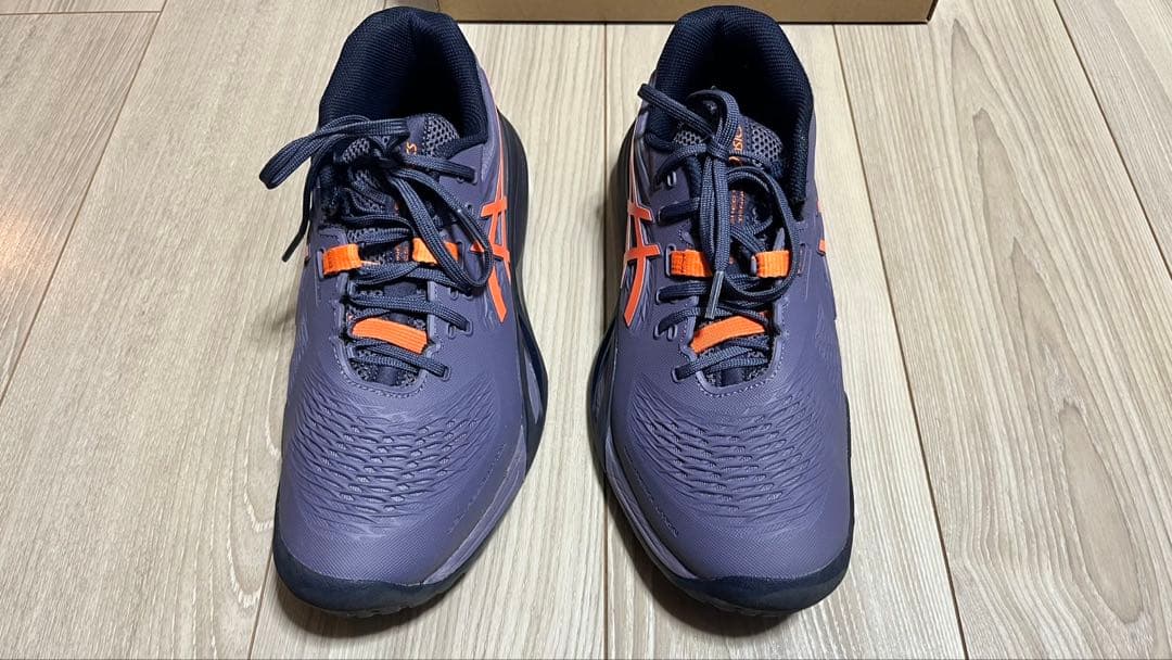 [美品]ASICS テニスシューズ GEL-RESOLUTION X WIDE