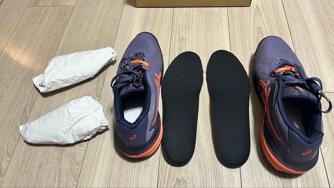 [美品]ASICS テニスシューズ GEL-RESOLUTION X WIDE