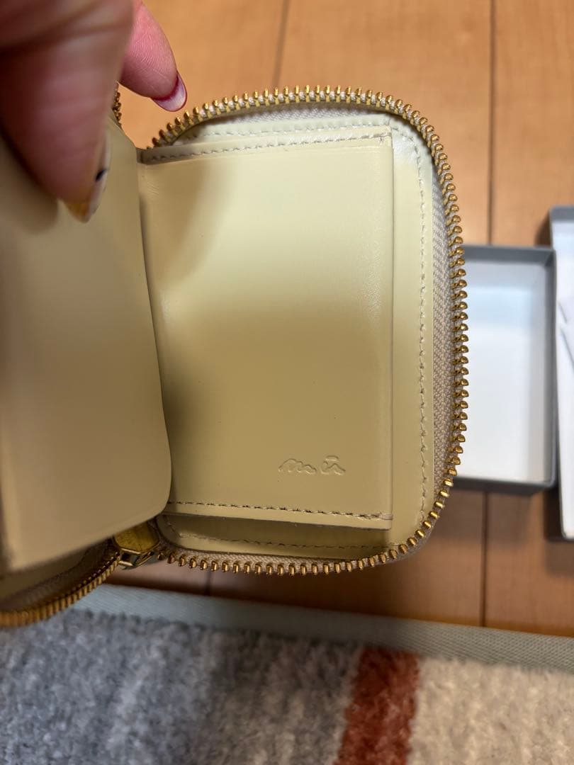 NADAYA ゴールドmuコンパクト財布