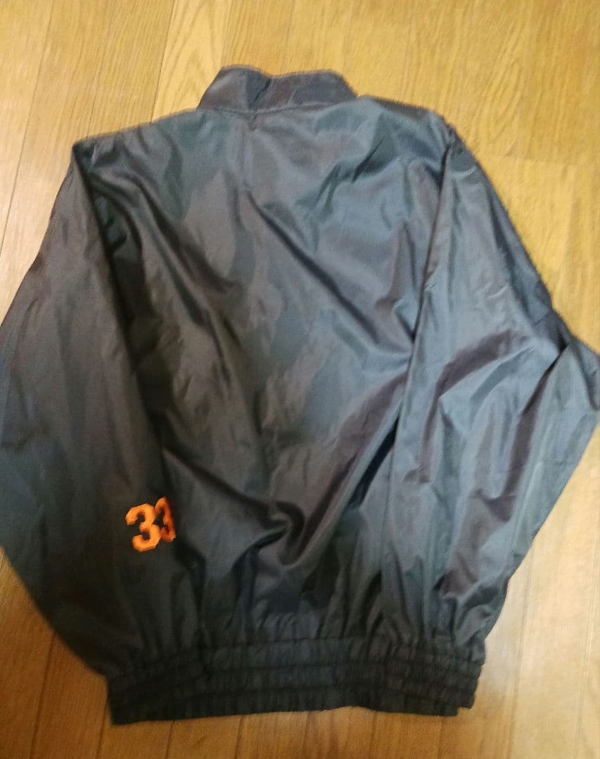 90s 読売ジャイアンツ　長嶋茂雄　ウインドウブレーカー　ナイロンジャケット