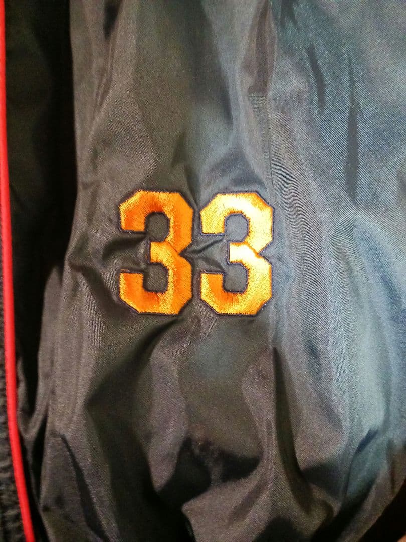 90s 読売ジャイアンツ　長嶋茂雄　ウインドウブレーカー　ナイロンジャケット