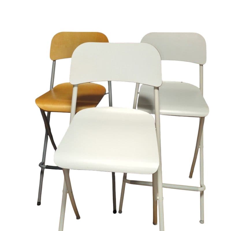 イケア　折りたたみ　カウンターチェア　3つセット　FRANKLIN フランクリン