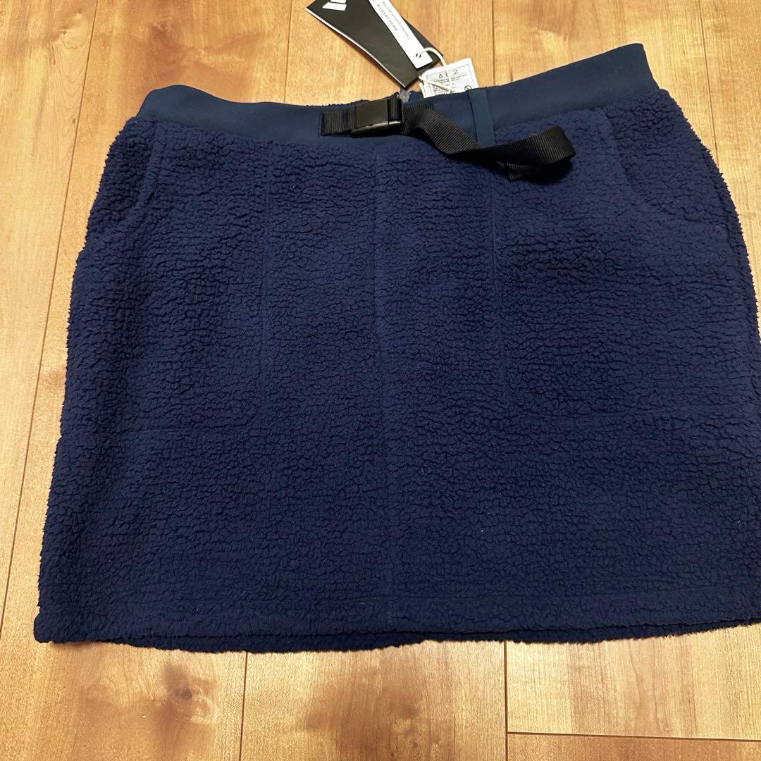 フリース　長袖　クロップド丈　ボアスカート　サイズL セットアップ　秋冬　温かい