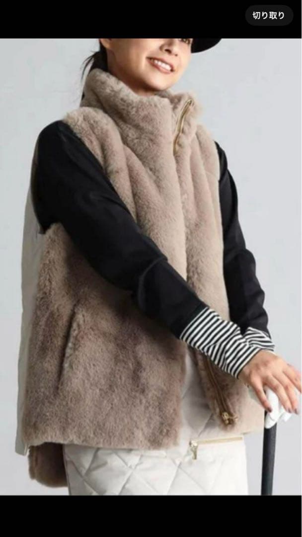 スコットクラブ　ヤマダヤ　SCOT CLUB ファー　ベスト　未使用