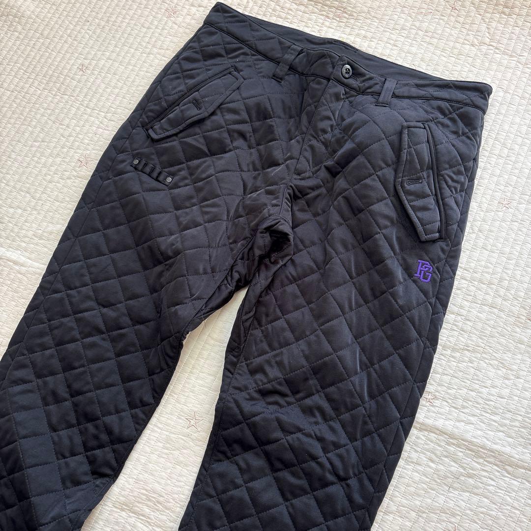 パーリーゲイツ 中綿キルティング　防寒ジョガーパンツ 冬ゴルフ 濃紺 5