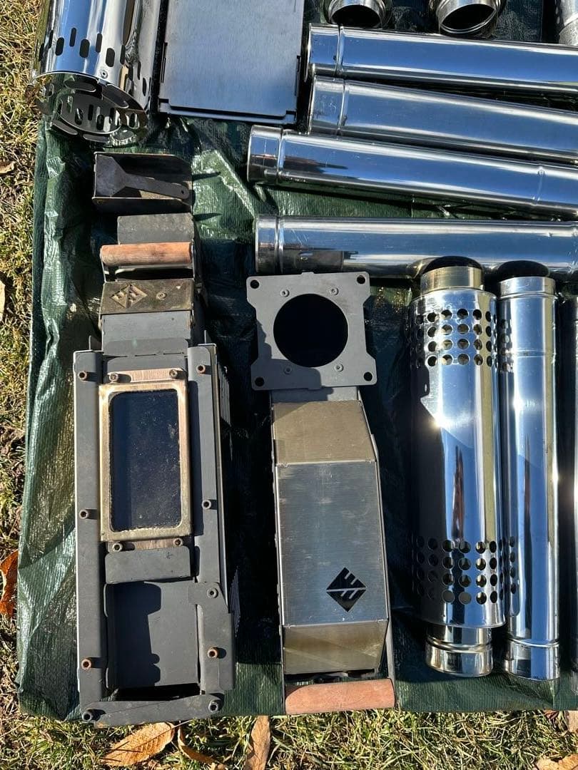 セット ウッドアンドバーン proPATIOSTOVEペレットストーブ H&O