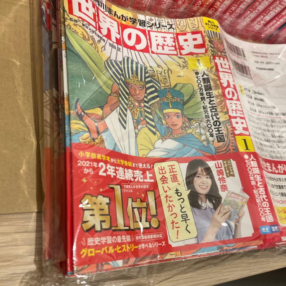 角川まんが学習シリーズ 世界の歴史 全20巻+別巻1冊セット