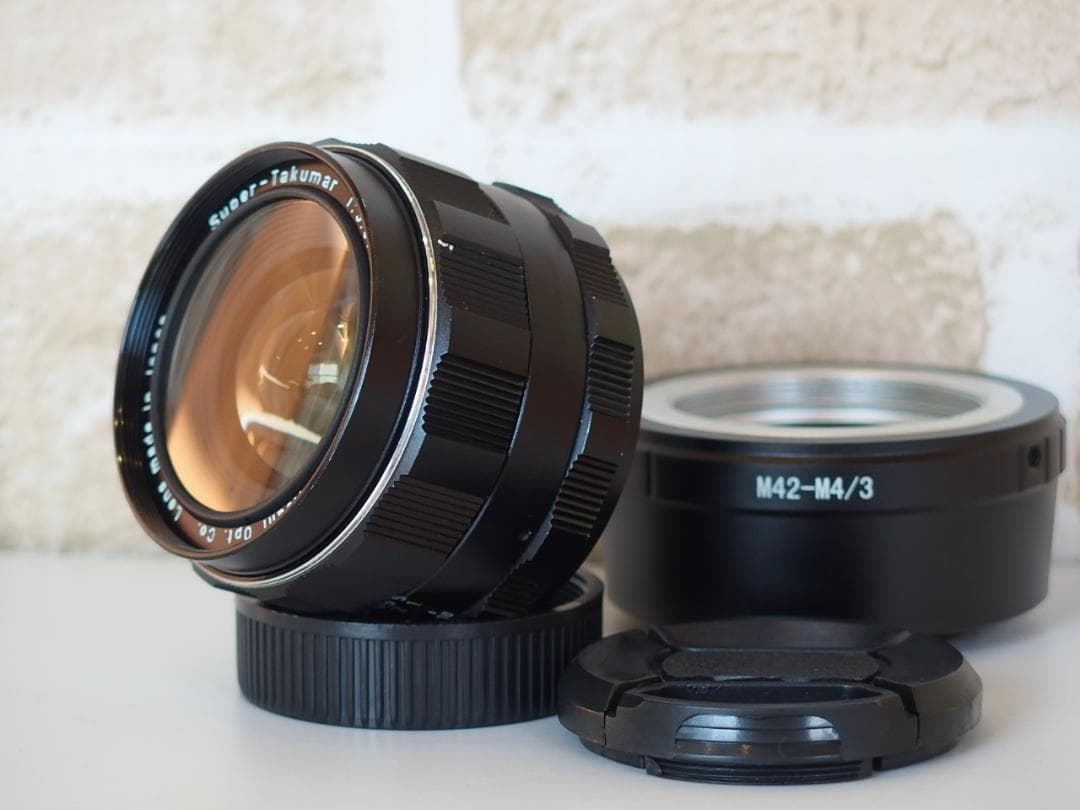 Super Takumar 28mm F3.5 M4/3 マウントアダプター付