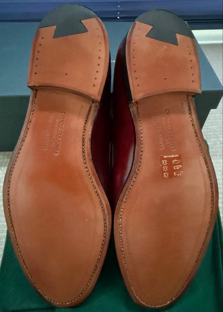新品　CROCKETT&JONES CAVENDISH コードバン ローファー
