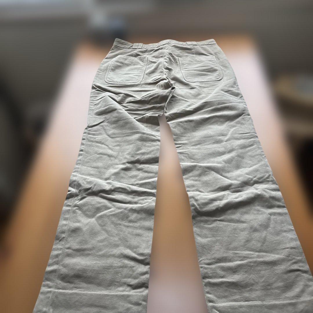 ベージュ コットン チノパン サイズ48