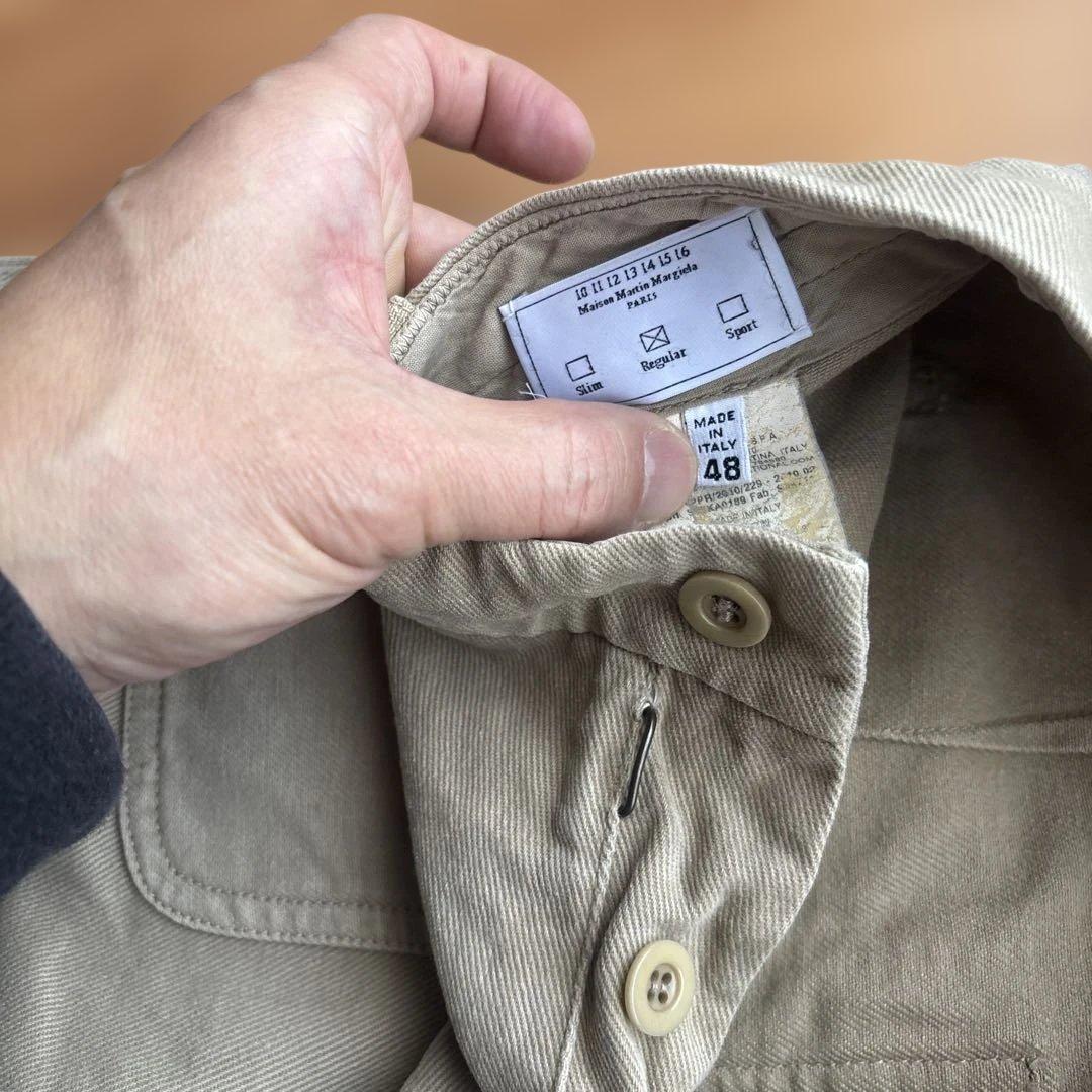 ベージュ コットン チノパン サイズ48