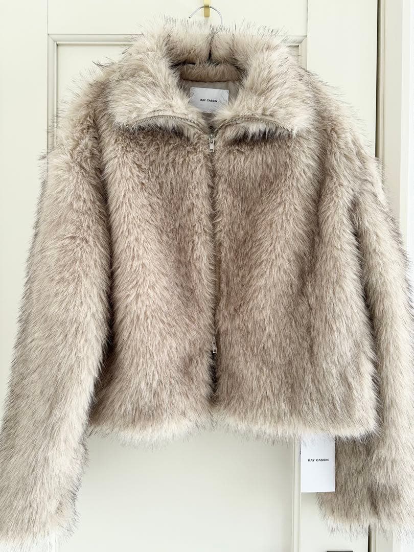 新品⭐︎ Ray Cassinダブルジップファーブルゾン レイカズン