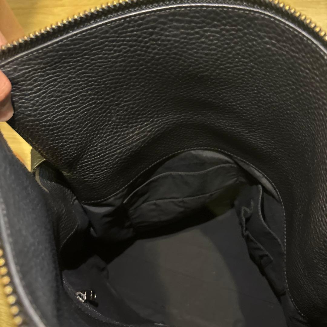 COACH ブラックレザーバッグ