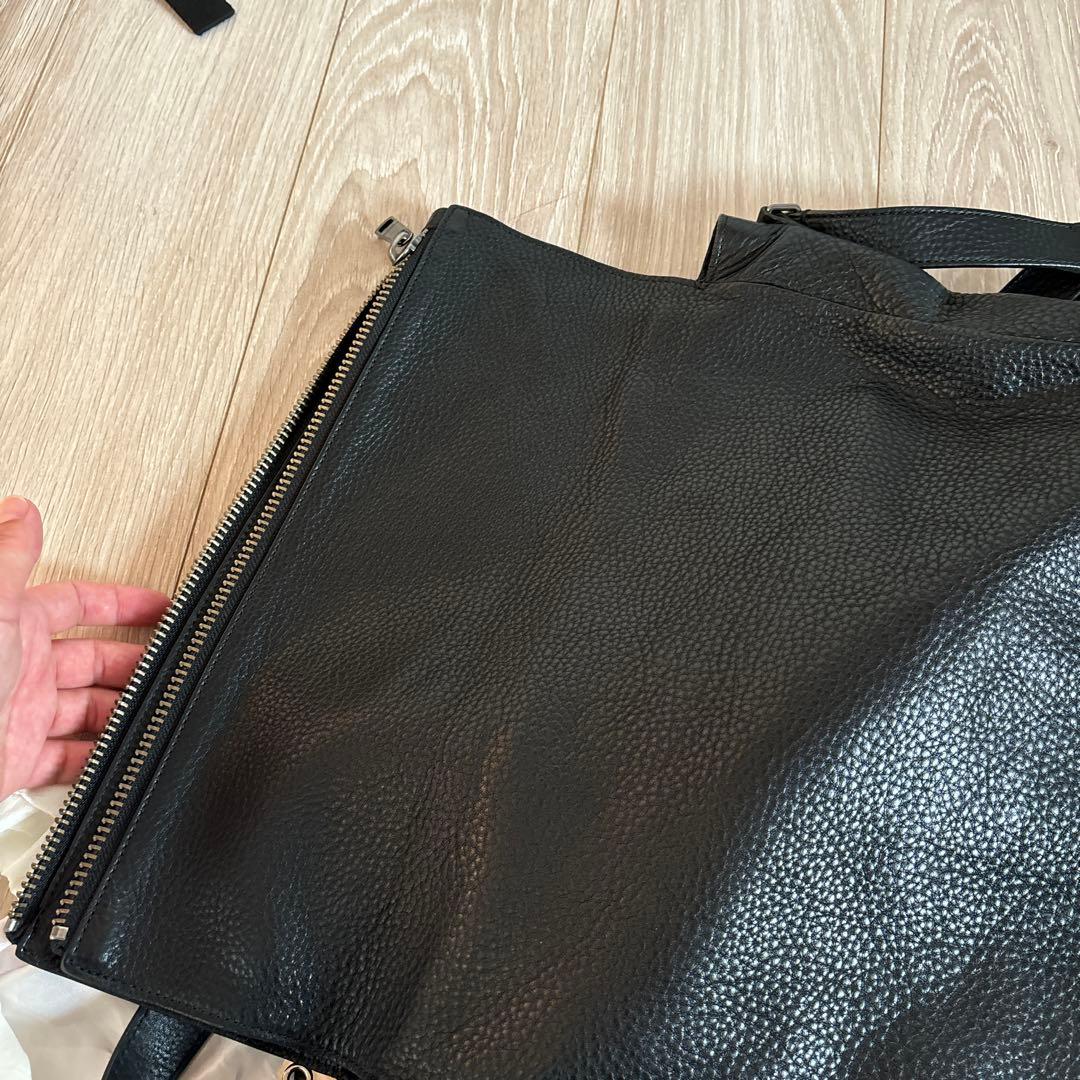 COACH ブラックレザーバッグ