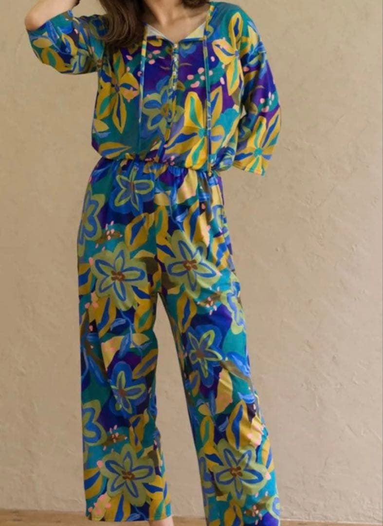 リンダワークス　オールインワン　モロッコブルー