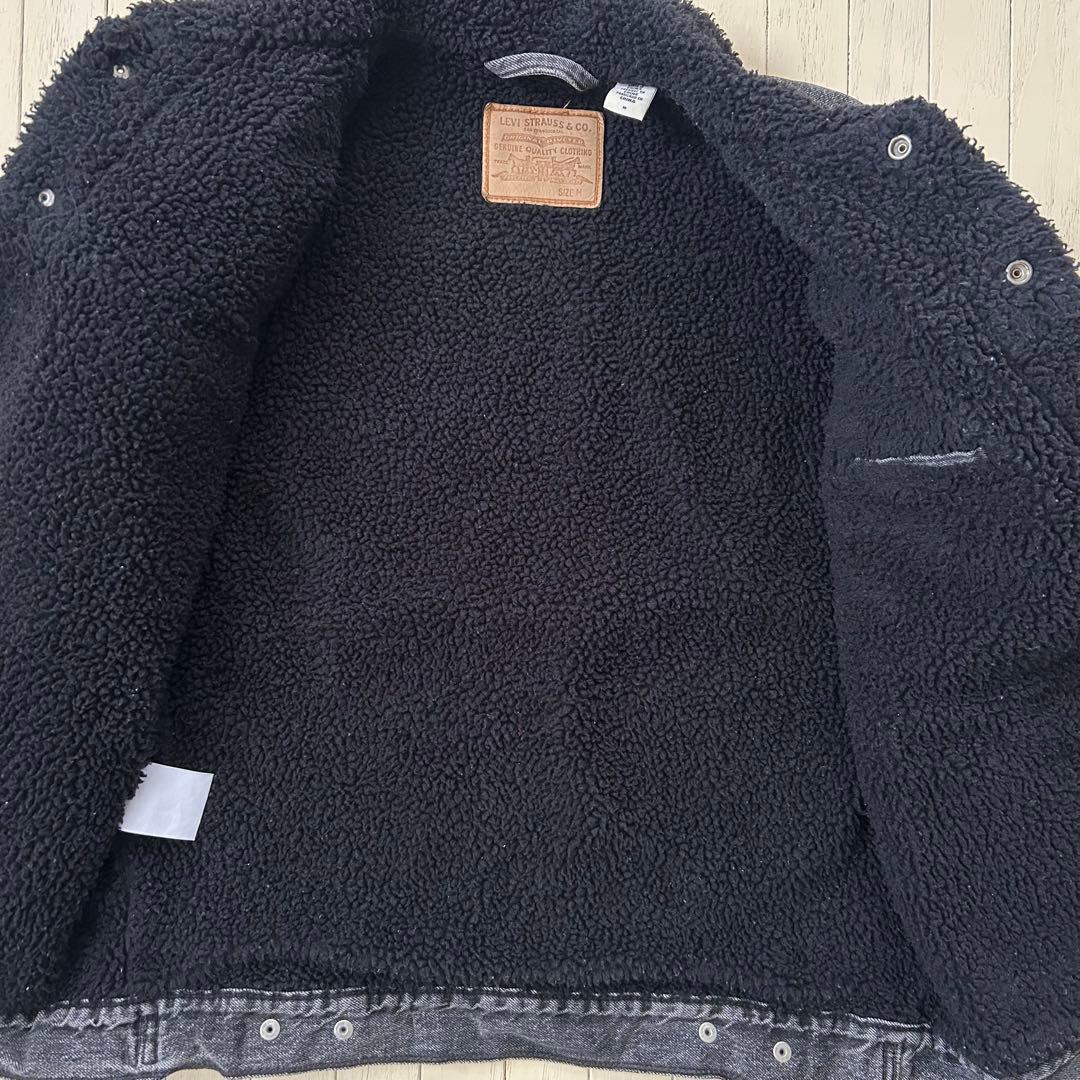 激レア サンプル品 リーバイス ブラックボア シェルパジャケット 非売品 00s