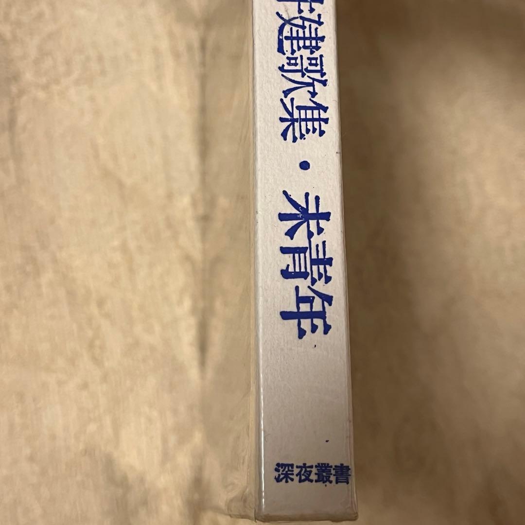 春日井建　行け帰ることなく　未成年　春日井建歌集