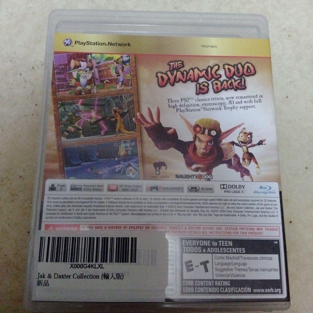Jak and Daxter Collection　美品　レア　日本未発売