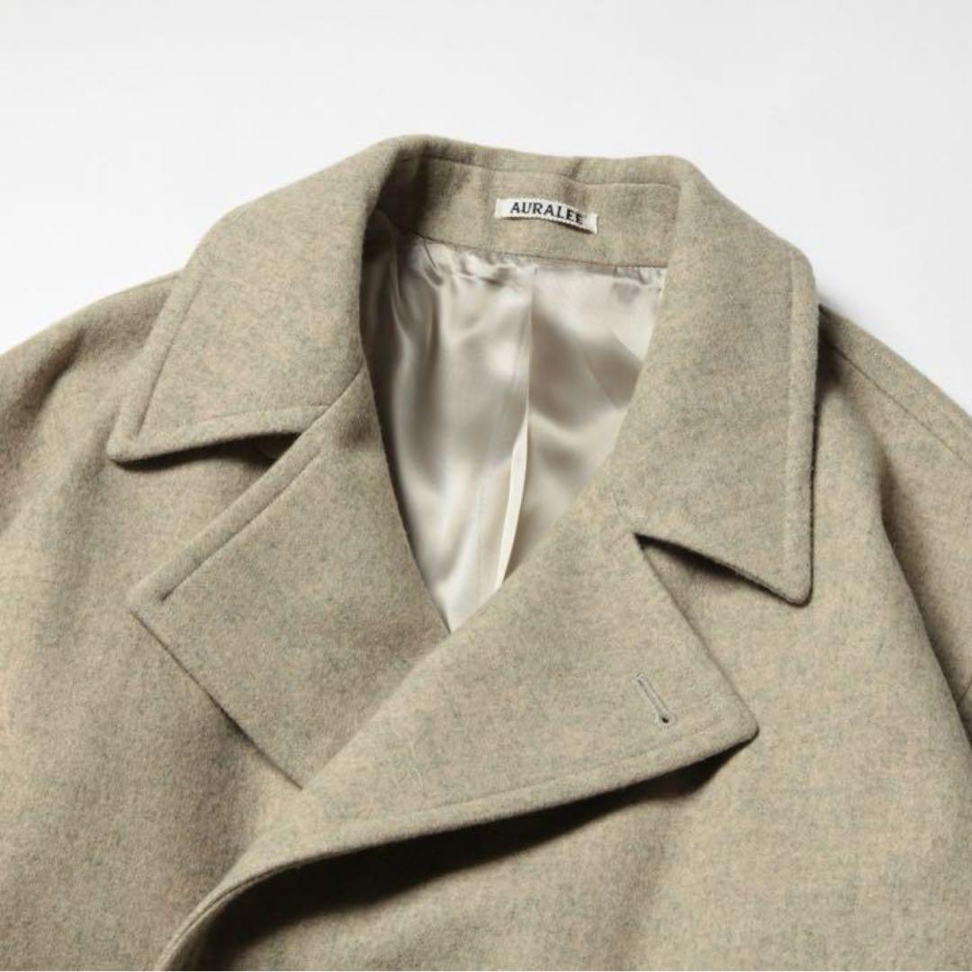 【大幅値下げ】AURALEE SUPER MILLED WOOL COAT