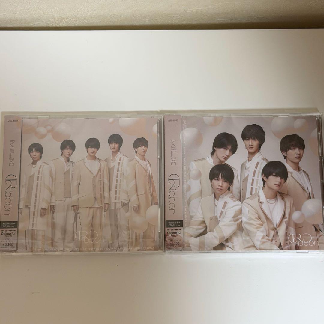 M!LK メジャーデビューシングル Ribbon 初回盤AB