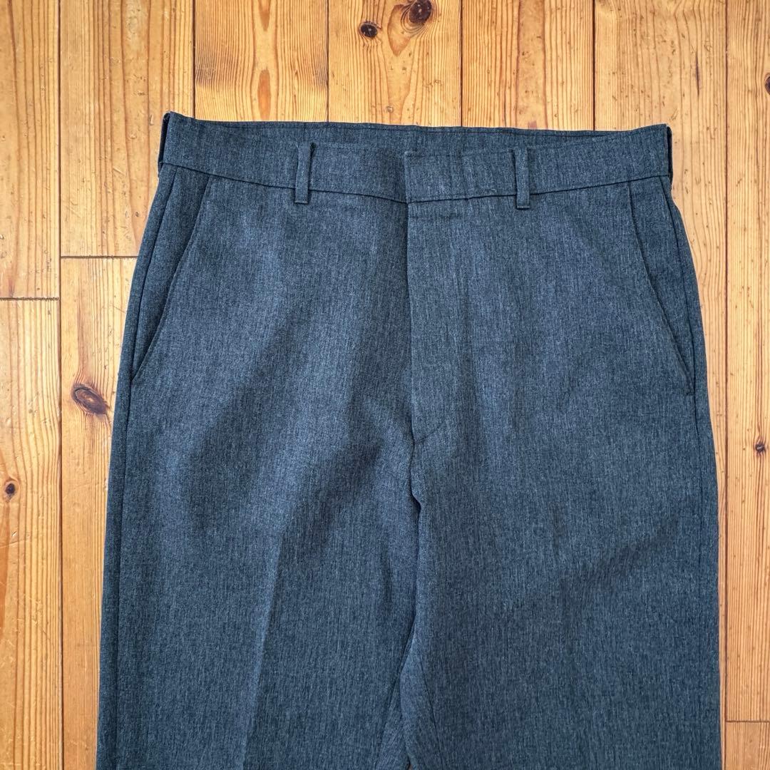 90s リーバイス アクションスラックス ダークグレー 霜降り ロケットタロン