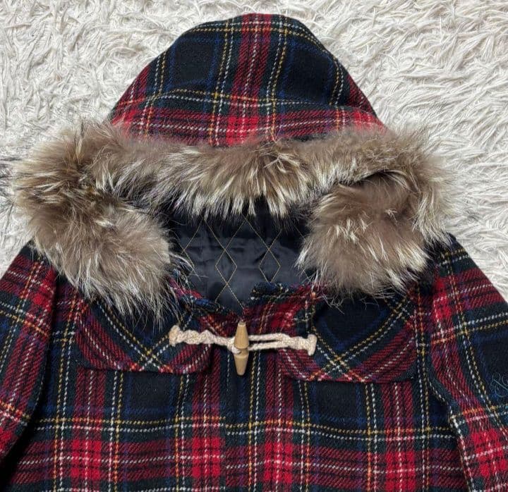 希少　ハリスツイード　ケント&カーウェン　ダッフルコート ヴィンテージ　チェック