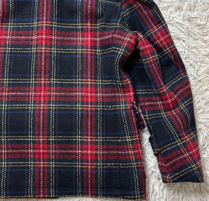 希少　ハリスツイード　ケント&カーウェン　ダッフルコート ヴィンテージ　チェック