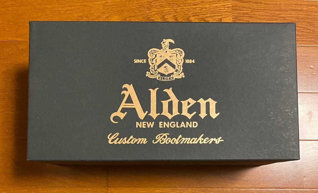 オールデン 9751 ロングウイングチップ　ブラック　コードバン