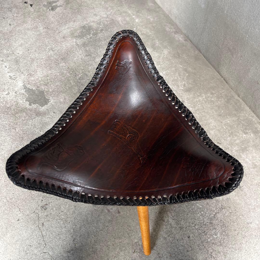 美品　オールドビンテージ　ハンティングチェア　折り畳みチェア