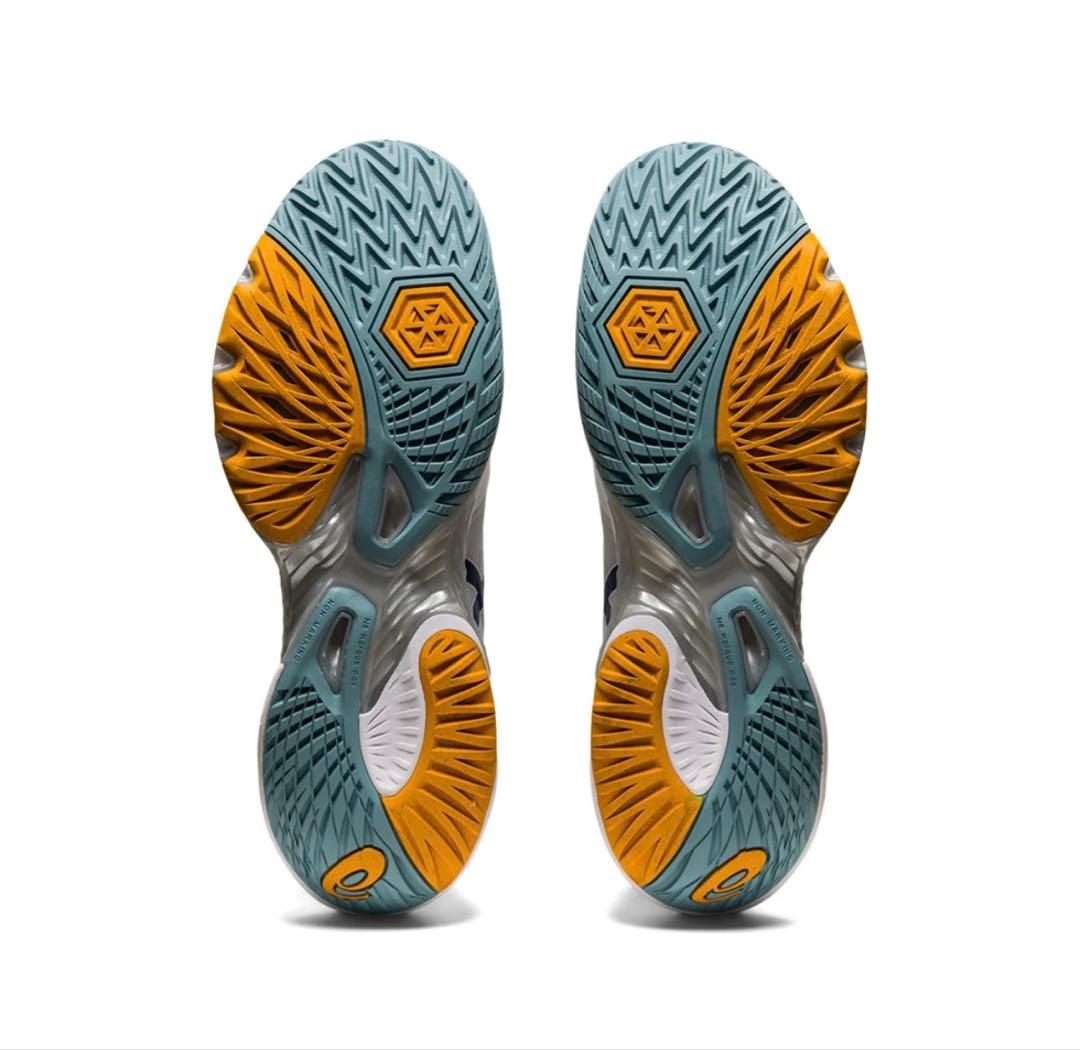 限定モデル ASICS RISE ホワイト×ディープオーシャン　27cm