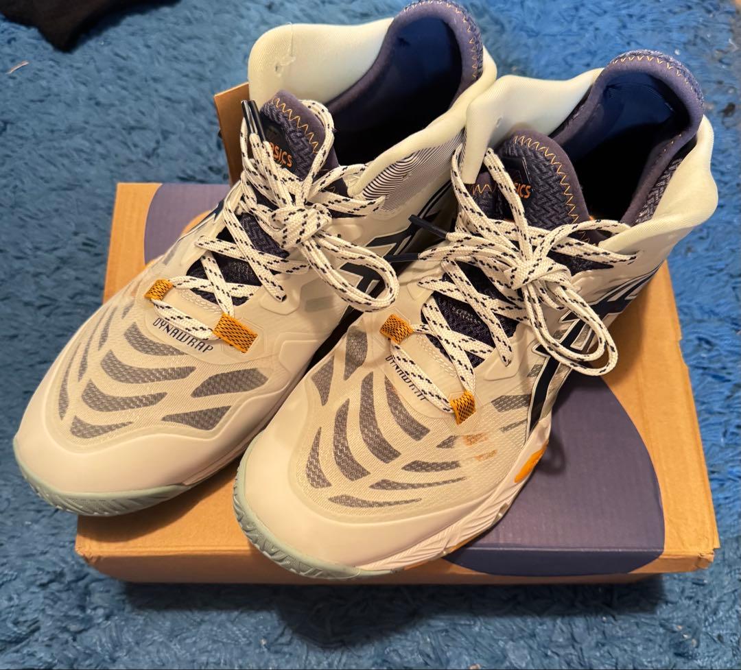 限定モデル ASICS RISE ホワイト×ディープオーシャン　27cm