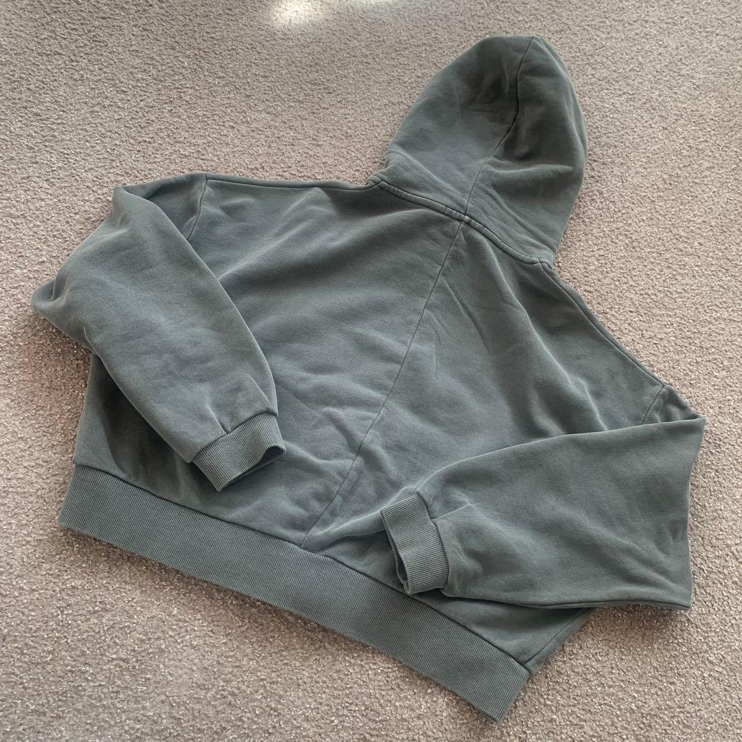 【ジャーナルスタンダード】ピグメントフーディスウェット　ブラックA／グレー