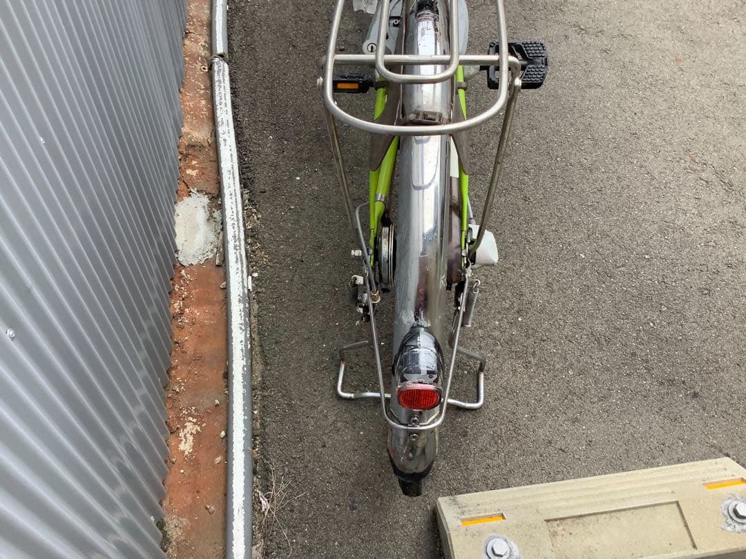 パナソニック新機種電動アシスト自転車viviDX26インチグリーン系ボディー