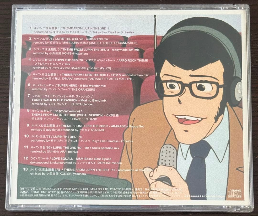 ルパン三世 CD コレクション 7タイトルセット