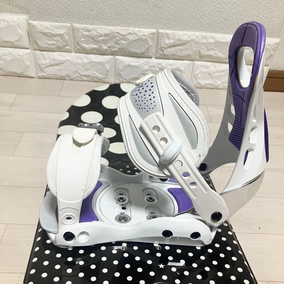 【美品】バック付/Stella STLOO QUEEN ステラスノーボード144