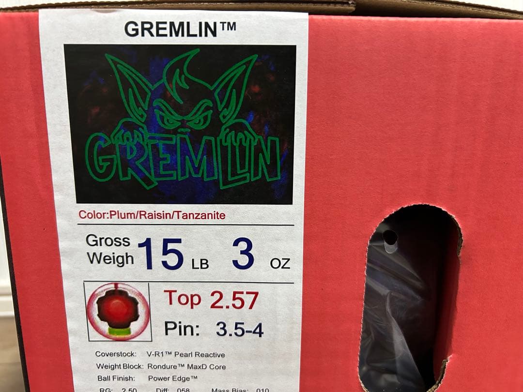 sho【新品】グレムリン　ロトグリップ　15ポンド3オンス　5