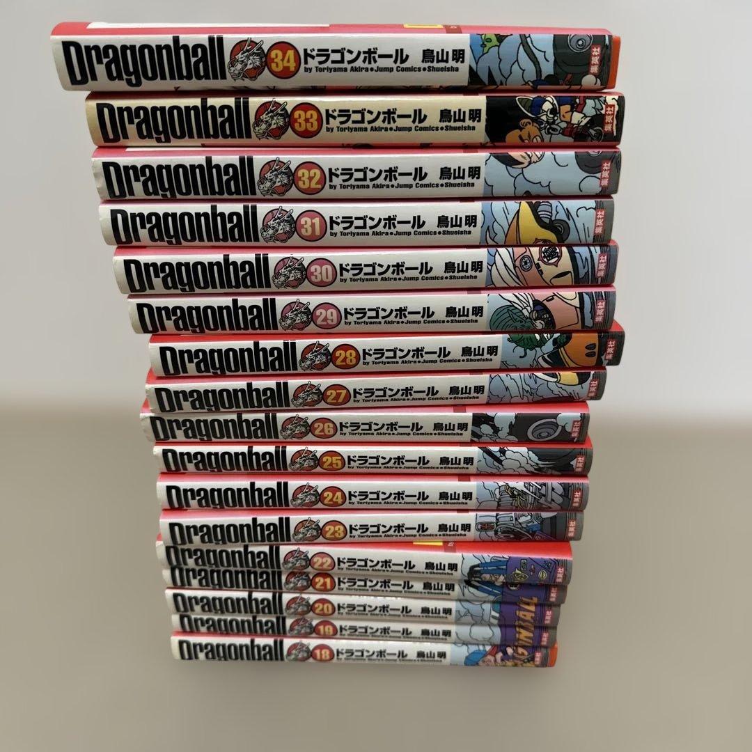 ドラゴンボール　完全版34巻　全巻セット(本日まで)