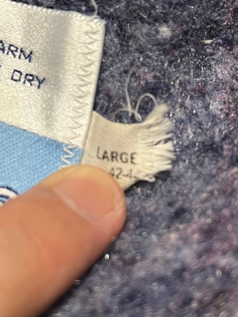 60s USA製 Sears デニムカバーオール 襟コーデュロイ ブランケット付