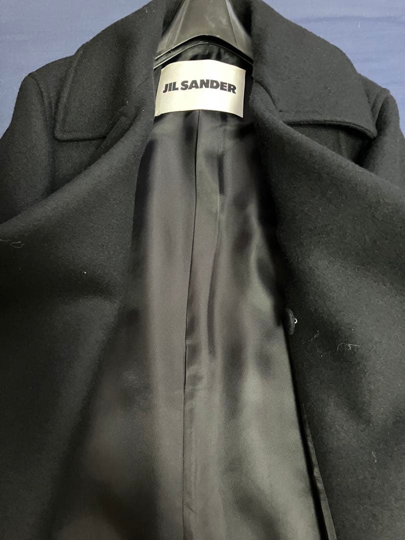 jil sander caban 11 ダブルブレストコート