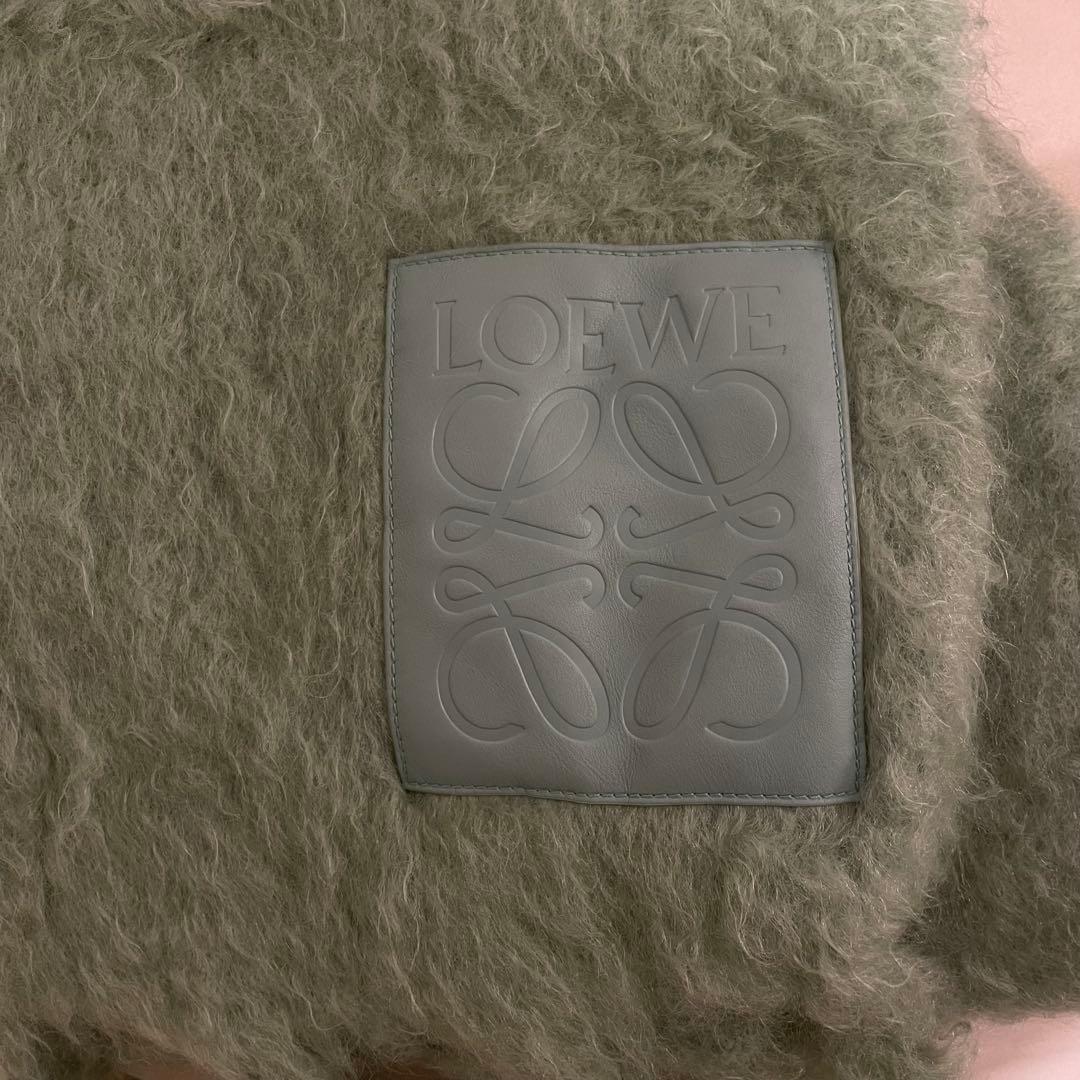 LOEWE モヘア　マフラー