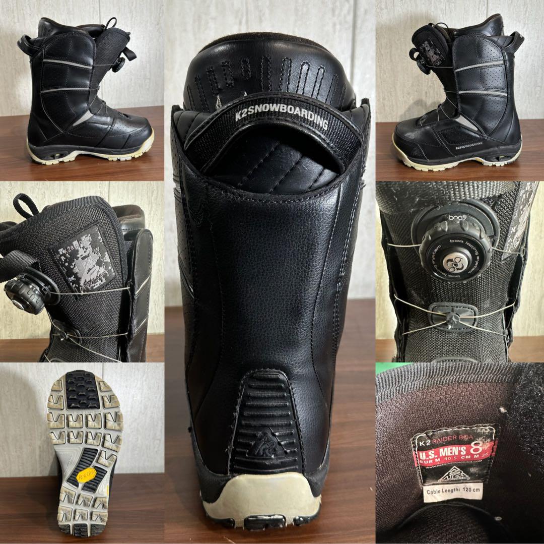 美品 K2 スノボ 板 ビンディング ブーツ ケース 手袋 セット 152cm