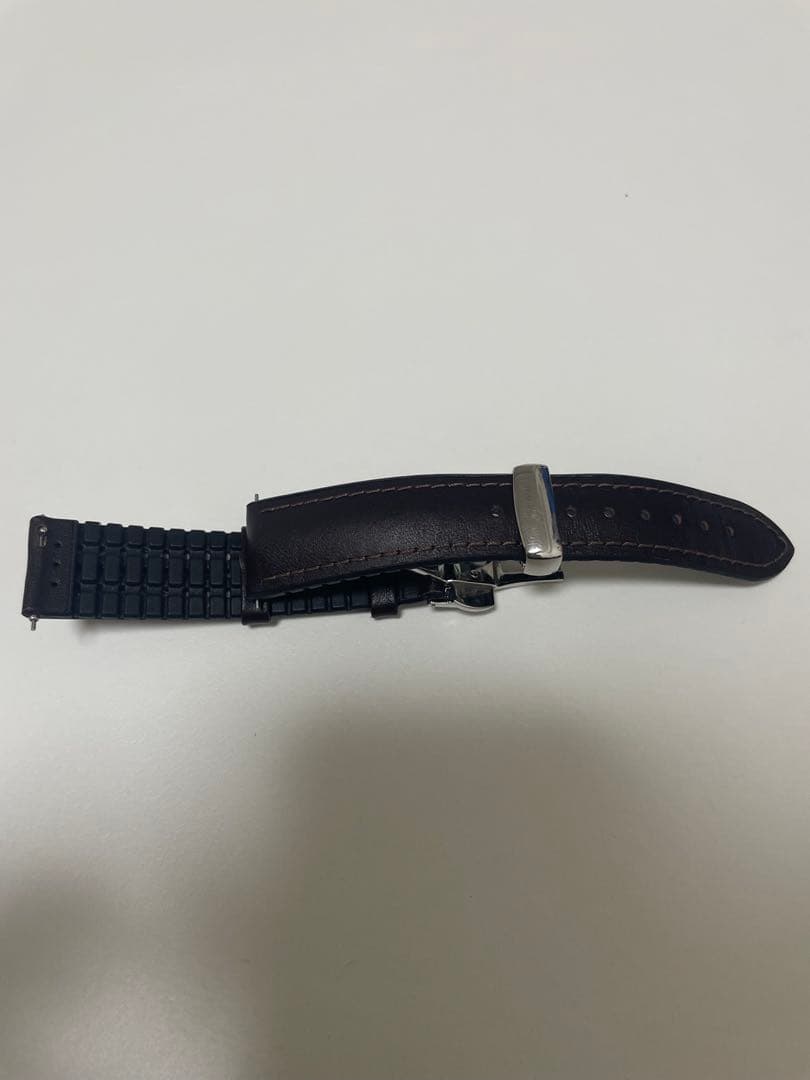 HIRSCH ヒルシュJames腕時計用バンド レザーラバー20mm 20センチ