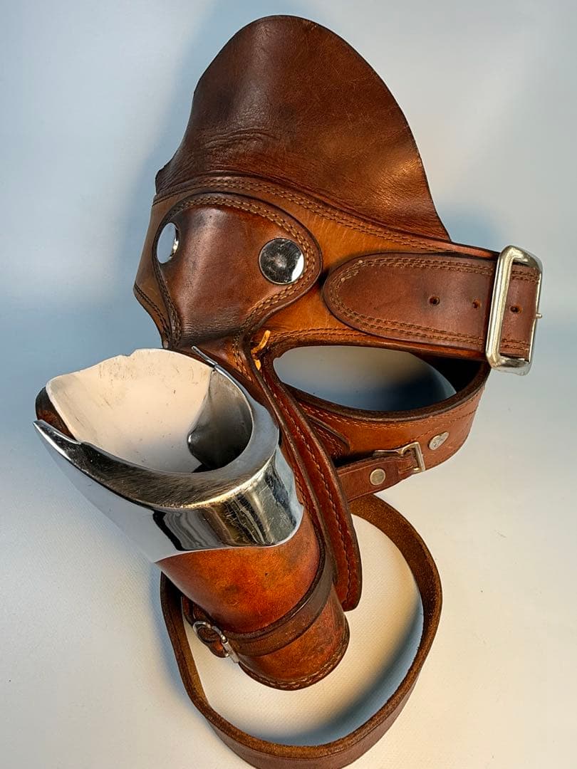 ファストドロー用カスタムホルスター　U.S ERNIE.HILL製（Used)